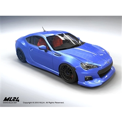 2013 2014 Subaru BRZ Aero Lip Kit by ML24