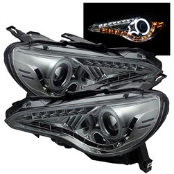 2013 Scion FRS / Subaru BRZ LED Headlights - Smoked by Spyder