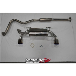 2013 Scion FR-S / Subaru BRZ Stainless Steel Cat-Back Exhaust System (Medallion Touring) #T70166 by Tanabe