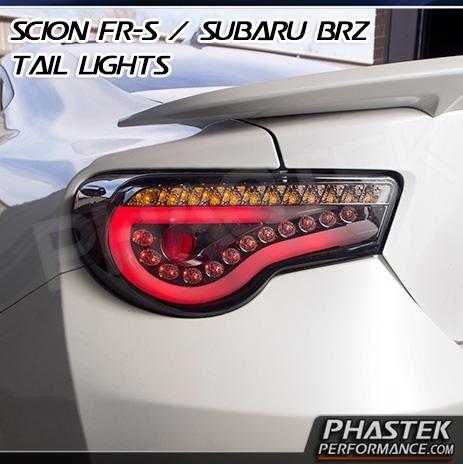 Spyder LED Tail Lights (Chrome, Black, Smoked, or Red) :: 2013 Scion FR-S /  Subaru BRZ